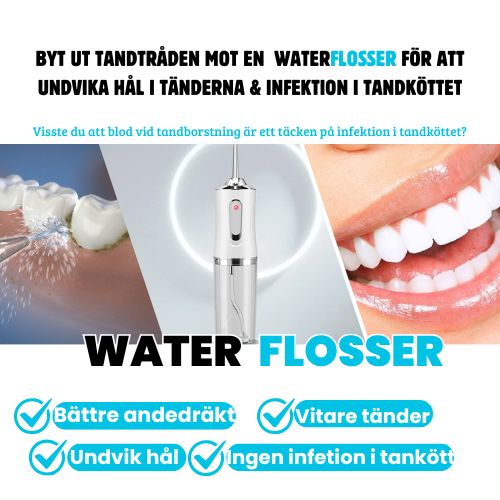 WATER FLOSSER™ | För daglig rengöring av din munhälsa