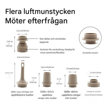 Electric Air Pump – Portabel och Trådlös Luftkompressor